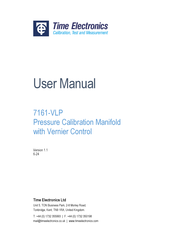 Time Electronics 7161-VLP User Manual