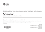 LG UltraGear 27GR95UM Quick Setup Manual