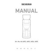 SEVERIN 4852000 Manual