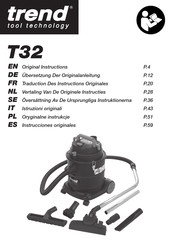 TREND T32 Original Instructions Manual