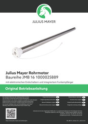 Julius Mayer JMB 16 Original Operating Instructions