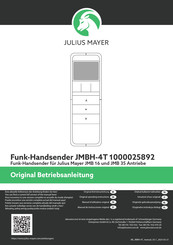 Julius Mayer JMBH-4T Original Operating Instructions