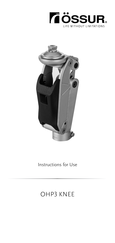 Össur OHP3 Knee Series Instructions For Use Manual