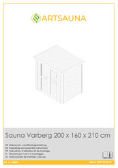 Artsauna Varberg 32206 Manual