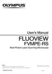 Olympus FLUOVIEW FVMPE-RS User Manual