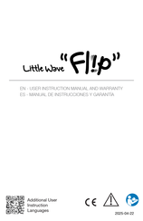 Ki Mobility Little Wave FLIP User Instruction Manual