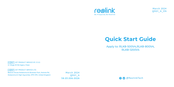 Reolink RLK8-500V4 Quick Start Manual