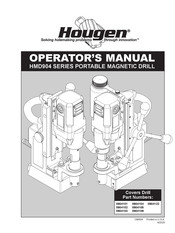 Hougen HMD904 Series Operator's Manual