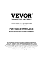 VEVOR WBS-020 Manual