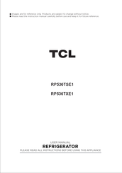 TCL RP536TSE1 User Manual