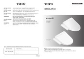 Toto WASHLET C2 TCF23400 Series Instruction Manual