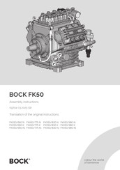 BOCK FKX50/775 K1 Translation Of The Original Instructions