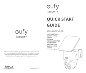 eufy Security T8170 Quick Start Manual