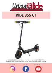 URBANGLIDE RIDE 355 CT Original Manual