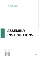 YitaHome FTBFCB-6069 Assembly Instructions Manual