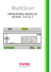 Twite Instruments MultiScan TD-32-T Operating Manual