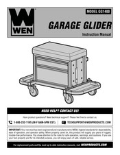 Wen GG1400 Instruction Manual