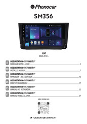 Phonocar CUSTOMFIT SM356 Installer Manual