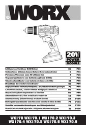 Worx WX170.3 Original Instructions Manual