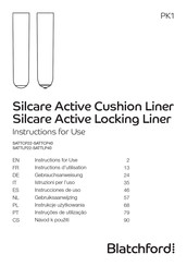 Blatchford Silcare Active Cushion Liner Instructions For Use Manual
