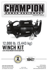 Champion Power Equipment 100427 Operator's Manual