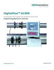 Baker Hughes Panametrics DigitalFlow GC868 Programming Manual