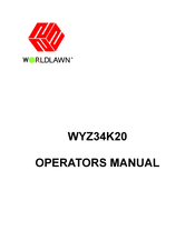 Worldlawn WYZ34K20 Operator's Manual