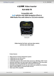 r.LiNK RL4-MIB-TR Manual