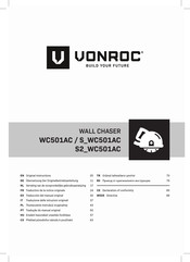 VONROC WC501AC Original Instructions Manual
