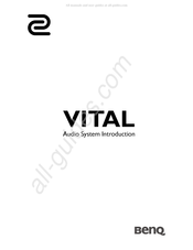 BenQ VITAL Manual