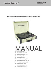 Madison 10-5551MA Manual