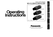 Panasonic WV-CL320 Operating Instructions Manual