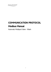 Aquagem iWash Communication Protocol Manual