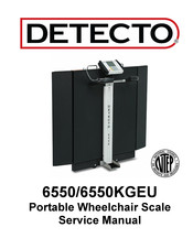 Detecto 6550 Service Manual