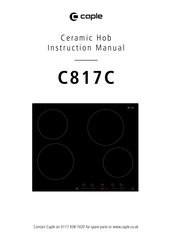 Caple C817C Instruction Manual