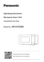 Panasonic NN-GT23QM Operating Instructions Manual