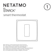 Starck Netatmo Smart Thermostat Replacing Manual