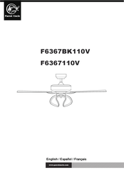 Parrot Uncle F6367BK110V Installation & Operating Instructions Manual
