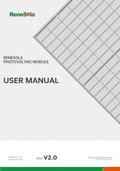 ReneSola RS13 M Series User Manual