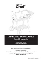 Master Chef 085-0258-6/C50501 Assembly Instruction Manual