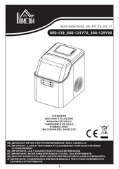 HOMCOM 800-139V90 Manual