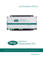 WhisperPower OctoControl Pro 4G User & Installation Manual