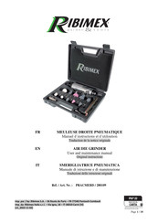 Ribimex PRACMEBD Original Instructions Manual