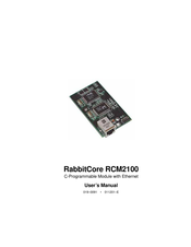 RabbitCore RCM2100 User Manual
