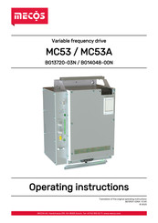 MECOS MC53A Operating Instructions Manual