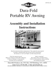 DURA-BILT Dura-Fold Assembly And Installation Instructions Manual