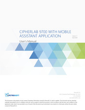 Cipherlab 9700 User Manual