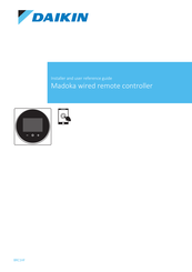 Daikin Madoka Installer And User Manual