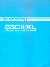 Beseler 23CII-XL Instruction Manual