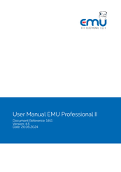 EMU PROFESSIONAL II User Manual
